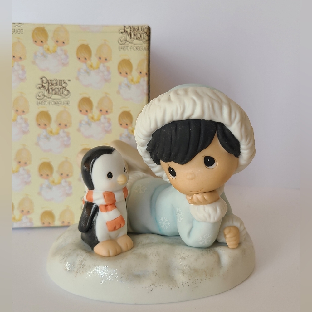 Precious Moments Holidays Christmas Festive Porcelain Collectible Figurine